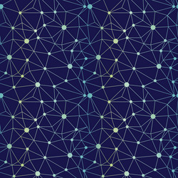 Navy Gradient Dot Network Pattern vector image
