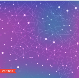 abstract background with particles structure vector image