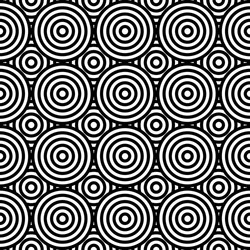 abstract geometric seamless pattern different vector image