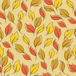 Autumn macro leaf of maple background vector