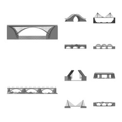 design of and construct logo vector image