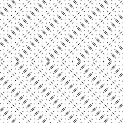 design seamless monochrome zigzag pattern vector image