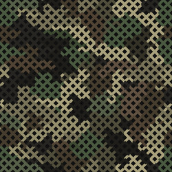 seamless pattern for army fabric and design vector image