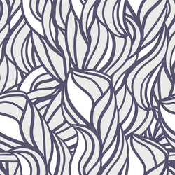 Abstract pattern with curl and swirl vector