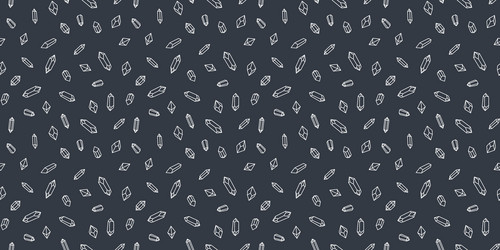 seamless crystal repeat pattern background vector image