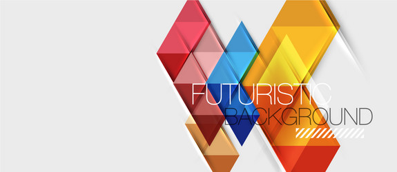 abstract geometric background modern overlapping vector image