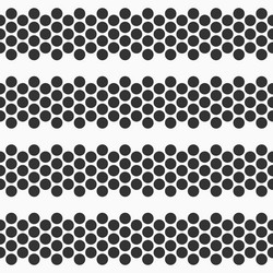 abstract geometric seamless pattern with dots vector image