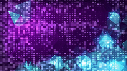 abstract polygon background square pattern vector image