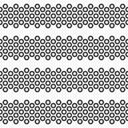 abstract geometric seamless pattern with dots vector image