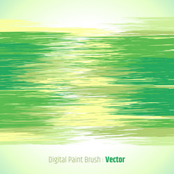 Digital paint background green vector