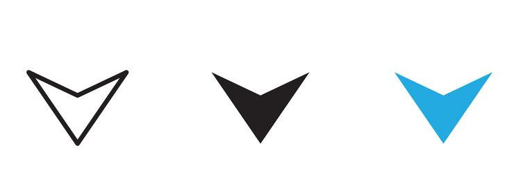 navigation pin icon thin line vector image