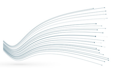abstract web data tech outlines backdrop vector image