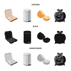 dump and sort icon vector image