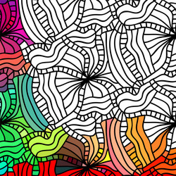 Intricate Seamless Pattern vector image