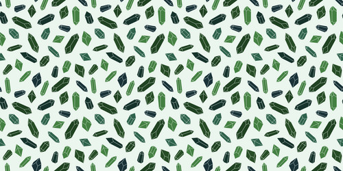 seamless crystal repeat pattern background vector