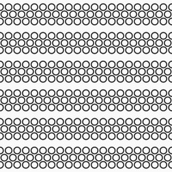 abstract geometric seamless pattern with dots vector image