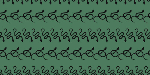 snake repeat pattern design background vector image