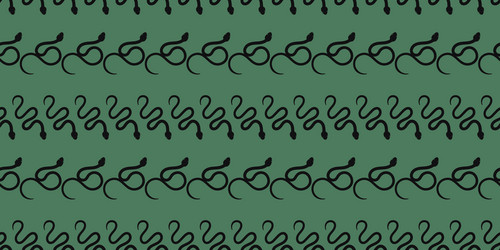 Snake repeat pattern design background vector