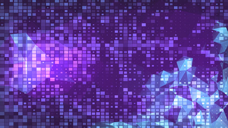 abstract polygon background square pattern vector image