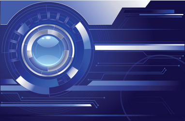 Digital Circuit Background vector image