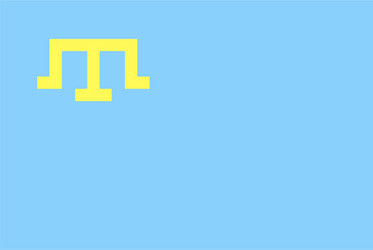 flag rectangular shape vector image