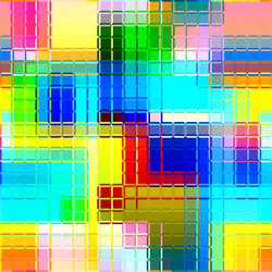geometric abstract pattern in low poly style vector image