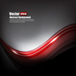 abstract background dark red and grey with curve vector image