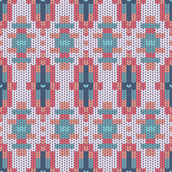 seamless pattern in native american style vector image