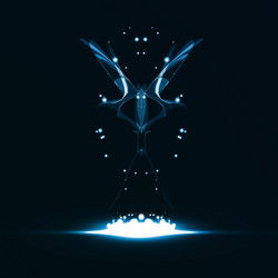 abstract creative dynamic element vector image