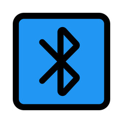 bluetooth modern technology for data sharing vector image
