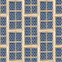 seamless pattern ancient maltese trellis vector image