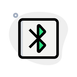 bluetooth modern technology for data sharing vector image