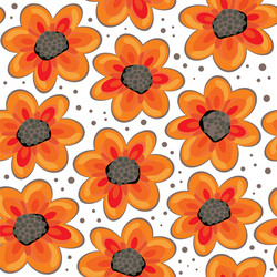 retro pattern background vector image