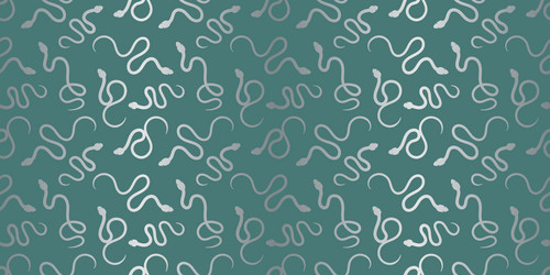 snake repeat pattern design background vector