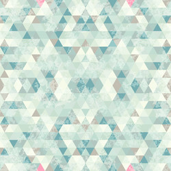 triangular mosaic colorful background vector