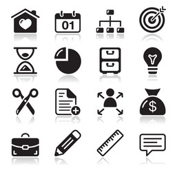 Website Icon Set - Web Navigation vector image