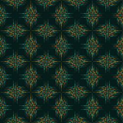 abstract green squares seamless pattern design vector image