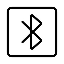 bluetooth modern technology for data sharing vector image