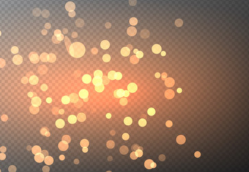 abstract blurred light element bokeh lights vector image