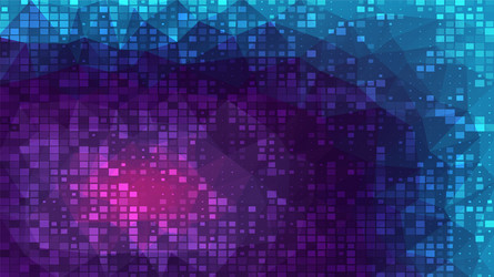 abstract polygon background square pattern vector image