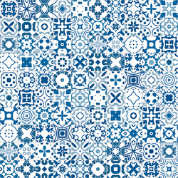 Azulejo Tile Pattern vector image