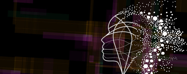 engineering technology and artificial intelligence vector image