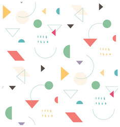 Retro Geometric Pattern vector image