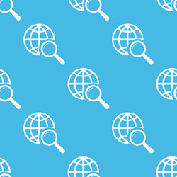 World scan seamless pattern vector