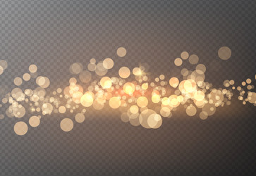abstract blurred light element bokeh lights vector image