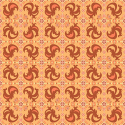 abstract ornamental patch seamless pattern vector image