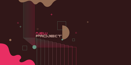modern backgrounds with abstract elements vector image