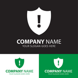 security alert icon for web and mobile vector image