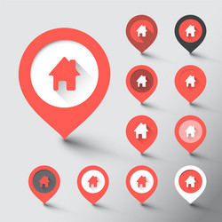 collection of various pointers vector image