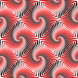 design seamless colorful whirl rotation pattern vector image